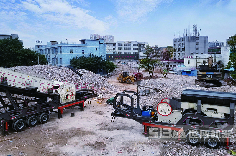杭州移動(dòng)式建筑垃圾粉碎機(jī)現(xiàn)場